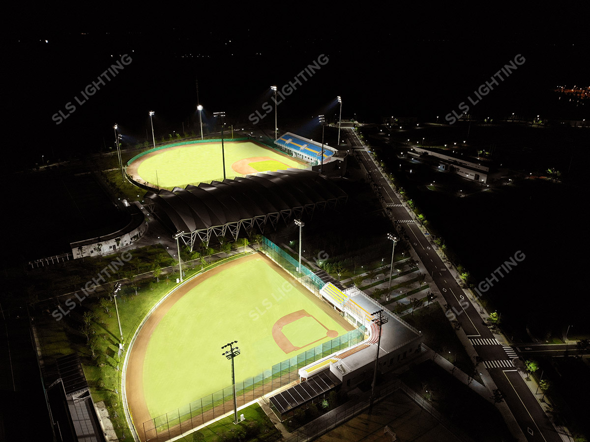 Chongming Baseball Stadium in Shanghai